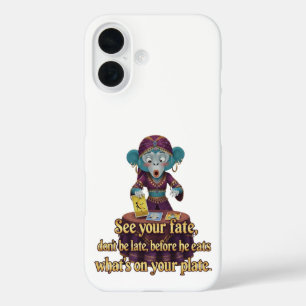 Grappige Mystieke Aap iPhone 16 Hoesje