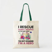 Grappige naaiofferte  bloemennaaimachine tote bag (Voorkant)