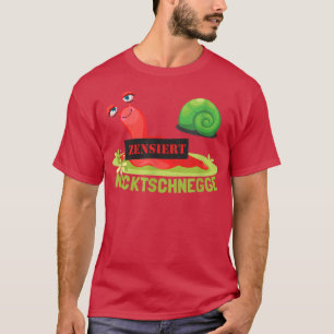 Grappige naaktslak Fun T-shirt