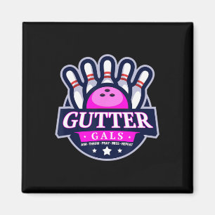 Grappige naam voor een bowlingteam voor vrouwen magneet