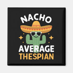 Grappige Nacho Gemiddelde Toneelspeler Cinco De Ma Magneet