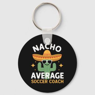 Grappige Nacho Gemiddelde Voetbalcoach Cinco De Ma Sleutelhanger