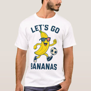 Grappige Nana Voetbal Cartoon Trappen Ll Vlag Van T-shirt