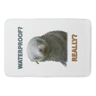 Grappige Natte Zeehond Pup Badmat
