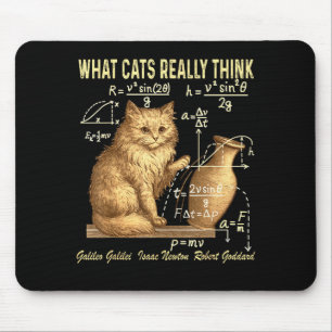 Grappige Natuurkunde Wetenschap Humor Wat Katten E Muismat