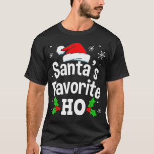 Grappige Naughty Dirty Adult Pajama Christmas Mann T-shirt
