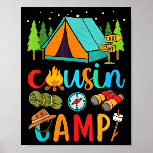 Grappige Neef Kamp 2025 Gezelschap Vakantie Zomer  Poster