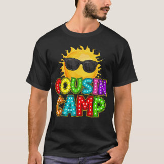 Grappige Neef Kamp 2026 Bemanning Zomer Kamperen F T-shirt