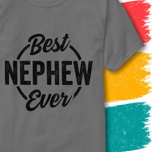 Grappige Neef Vintage Stijl Citaat Beste Neef Ooit T-shirt
