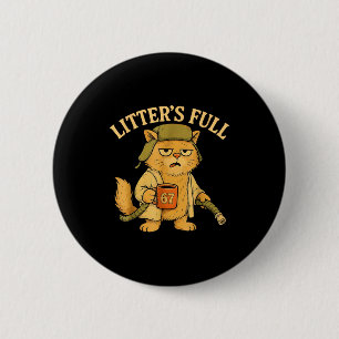 Grappige nest vol kattenparodie 67 Zes Zeven Meme Ronde Button 5,7 Cm