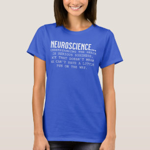 Grappige neurowetenschap definitie neuro verpleegk t-shirt