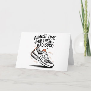 Grappige New Balance Verjaardagskaart Vaderdag Nie