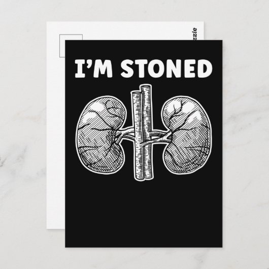 Grappige Niersteenoperatie met Problemen Briefkaart (Voorkant / Achterkant)