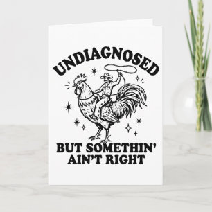 Grappige Niet-gediagnosticeerde Humor Iets Is Niet Kaart