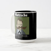 Grappige Nietzsche Mok (Voorkant links)