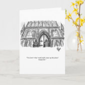 Grappige Nieuw Huis Felicitaties Wenskaart Kaart (Gele Bloem)