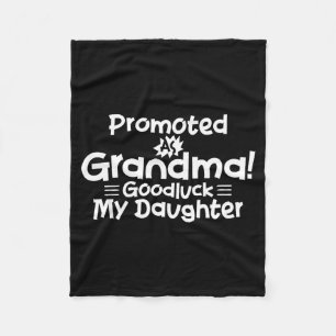 Grappige Nieuwe Oma Promotie Quote Oma Humor Fleece Deken