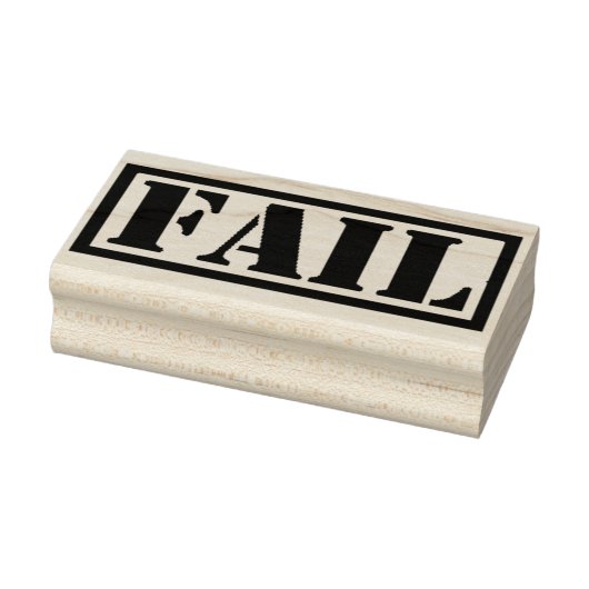 Grappige Nieuwigheid FAIL Stempel (Stempel)