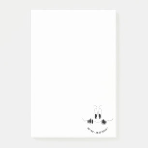 Grappige Nieuwsgierigheid Ogen Glimlach Post-it® Notes
