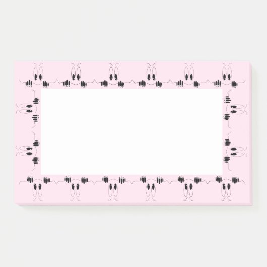 Grappige nieuwsgierigheid ogen post-it® notes (Voorkant)