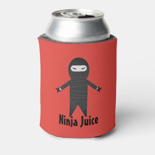Grappige Ninja Juice Bier Drink Koeler (Blikje Achterkant)