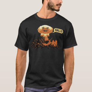 Grappige nucleaire explosie - Hallo T-shirt