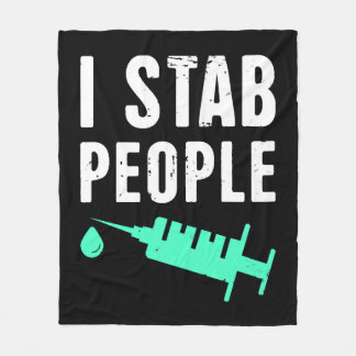 Grappige Nursepetpetsdog liefhebber Fleece Deken