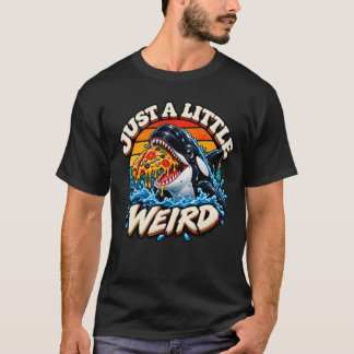 Grappige Octopus Eet Pizza T-shirt