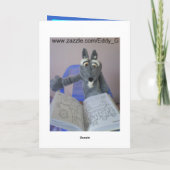 Grappige Octopus Verjaardag Kaart (Achterkant)