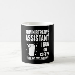 Grappige offerte voor administratief assistent koffiemok