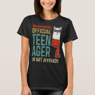Grappige Officiële Tiener 13e Verjaardag 13-Jaar-O T-shirt