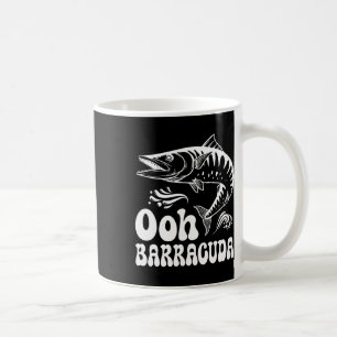 Grappige Ohh Barracuda Vissen Voor Rockmuziek Lief Koffiemok