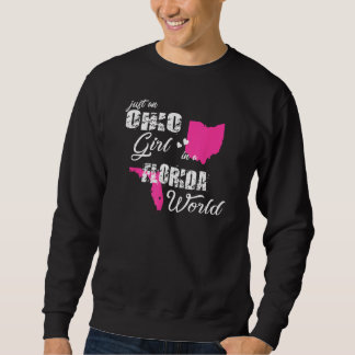 Grappige Ohio Shirten Gewoon een Ohio meisje in ee Trui