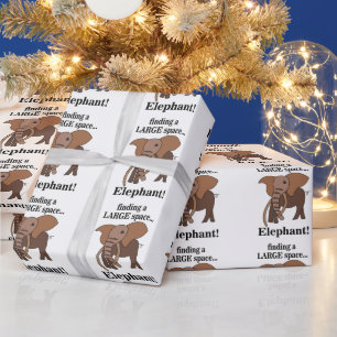 Grappige Olifant Cadeaupapier