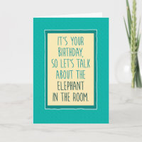 Grappige Olifant in de Kamer Verjaardag