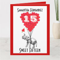 Grappige olifant lieve vijftien