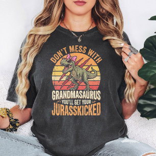Grappige oma-saurus T-Rex Jurasskicked oma T-shirt