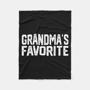 Grappige oma's favoriete grootouder Granhild Fleece Deken