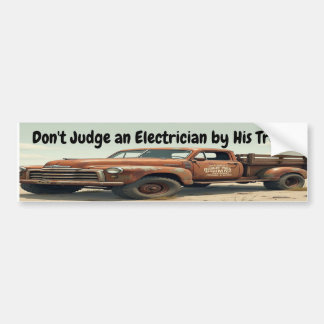 Grappige onafhankelijke vakman bumpersticker