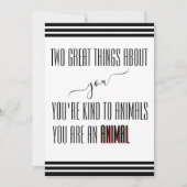 Grappige & ondeugende Kaart voor uw Man (Voorkant)