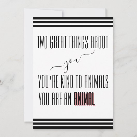 Grappige & ondeugende Kaart voor uw Man (Voorkant)