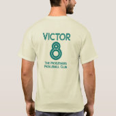 Grappige ondode Dinker T-shirt (Achterkant)