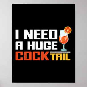 Grappige ongepaste kerstmeisjes trips partijen poster
