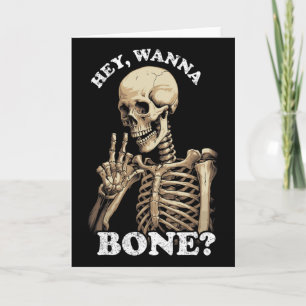 Grappige Ongeschikte Halloween Voor Mannen Vrouwen Kaart