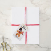 Grappige ontbijtkoek cadeaulabel (Met Touw)