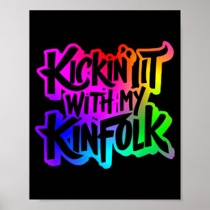 Grappige Onvergetelijke Familie Reünie Viering Kle Poster