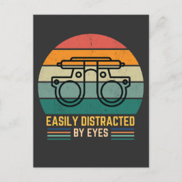 Grappige oogheelkunde oogarts briefkaart