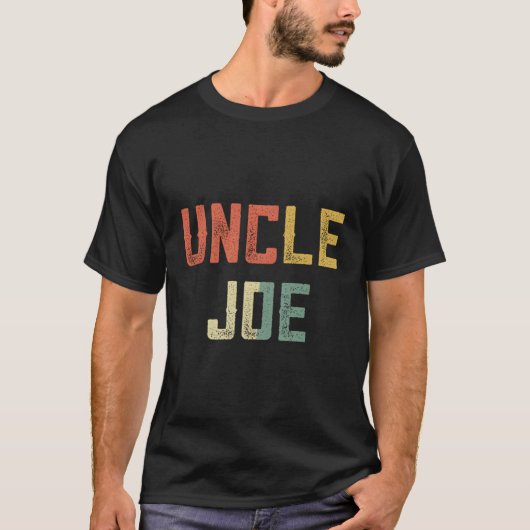 Grappige oom geschenken van nichtje oom Joe Funcle T-shirt (Voorkant)