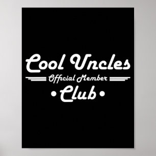 Grappige Oom Wordt Oom Zwangerschapsaankondiging C Poster