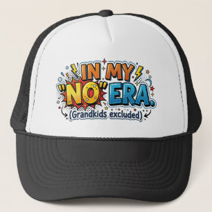 Grappige opa in mijn nee-tijdperk kleinkinderen ui trucker pet
